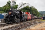 The Nantahala Gorge Excursion departs Bryson City